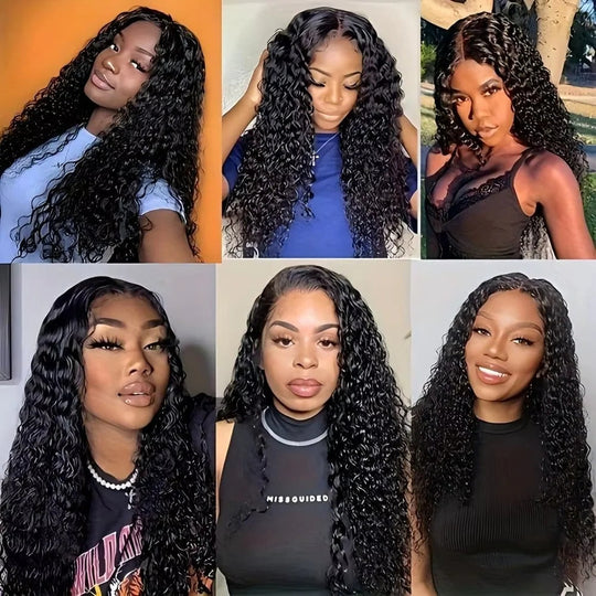 Curly Hair Extensions with Brazilian Curls and Kinky Texture
