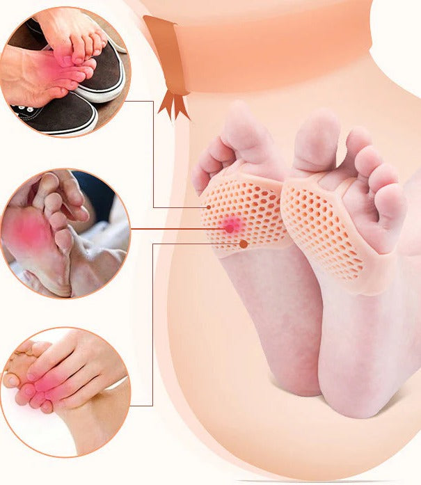 Cushion Pads with Soft Metatarsal Support and Forefoot Comfort