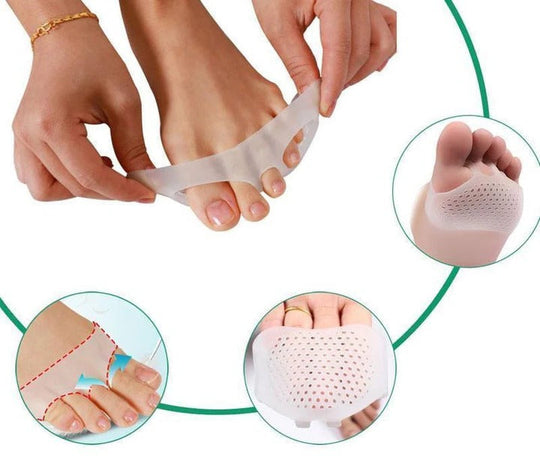 Cushion Pads with Soft Metatarsal Support and Forefoot Comfort