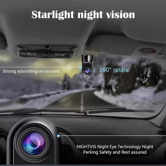 Dash Camera with 1080P Resolution and Night Vision