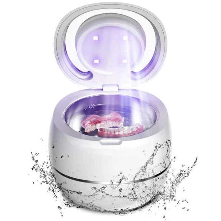 Denture Cleaner with Ultrasonic Technology and 300ml Tank