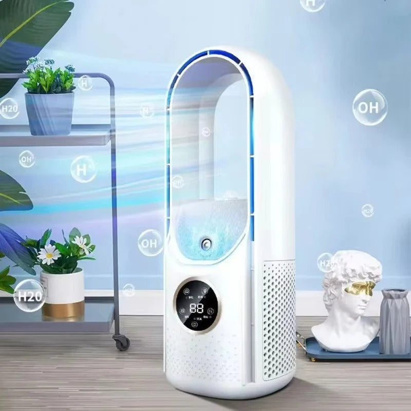 Desk Fan with USB Power and Bladeless Design
