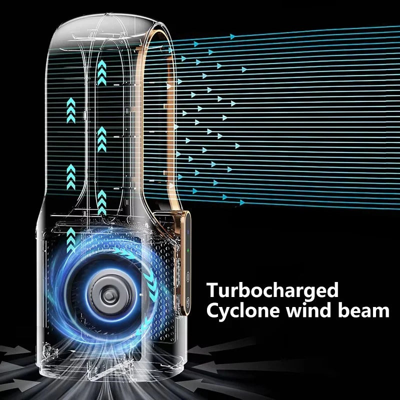 Desk Fan with USB Power and Bladeless Design
