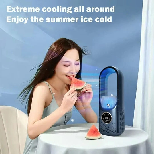 Desk Fan with USB Power and Bladeless Design