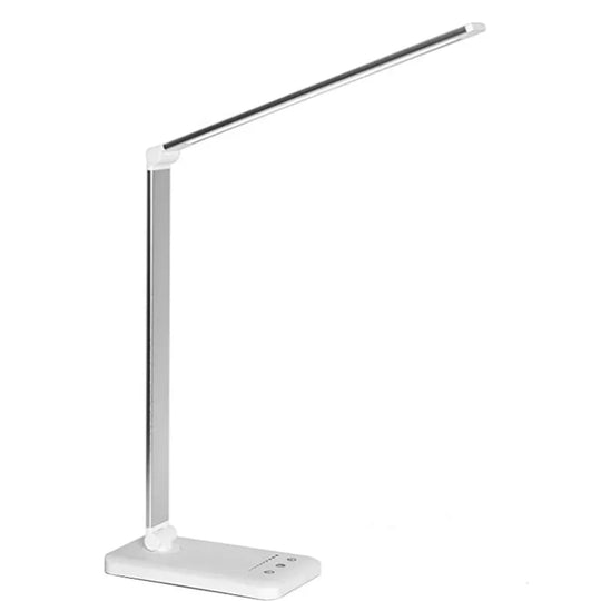 Desk Lamp with Adjustable Brightness and USB Charging