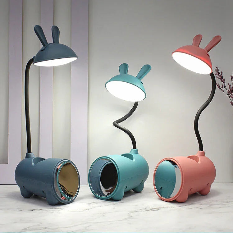 Desk Lamp with Rechargeable Battery and Fun Design