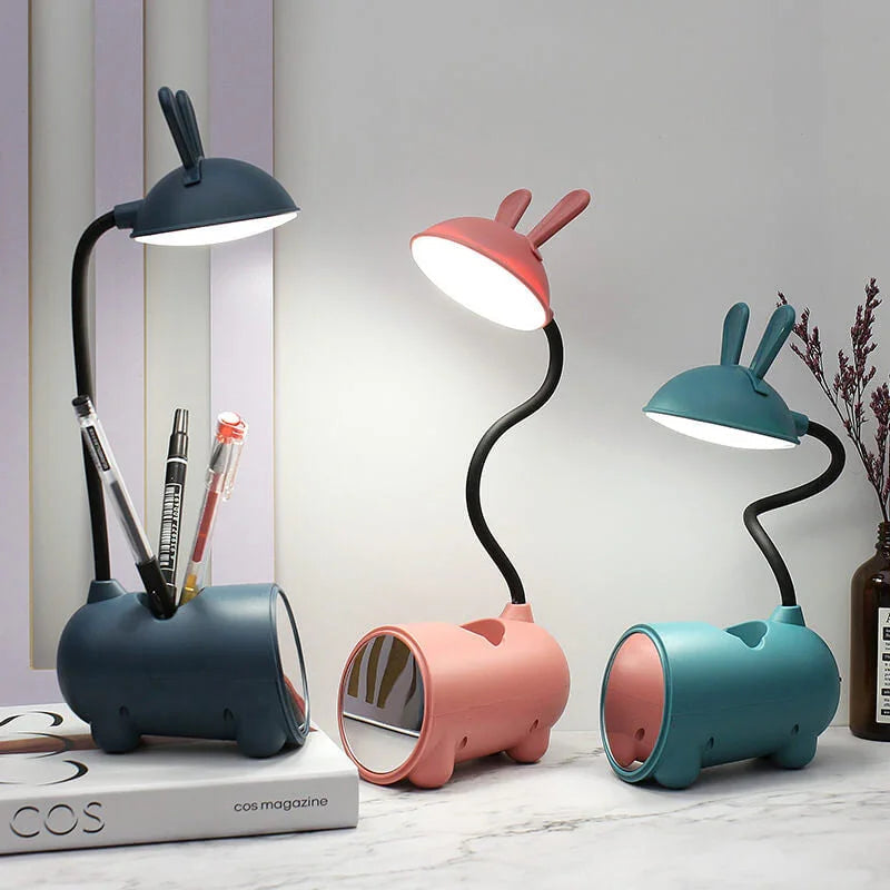 Desk Lamp with Rechargeable Battery and Fun Design