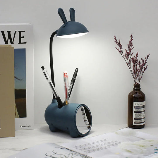 Desk Lamp with Rechargeable Battery and Fun Design