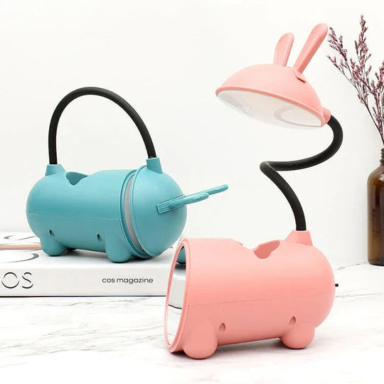 Desk Lamp with Rechargeable Battery and Fun Design