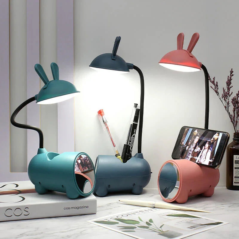 Desk Lamp with Rechargeable Battery and Fun Design