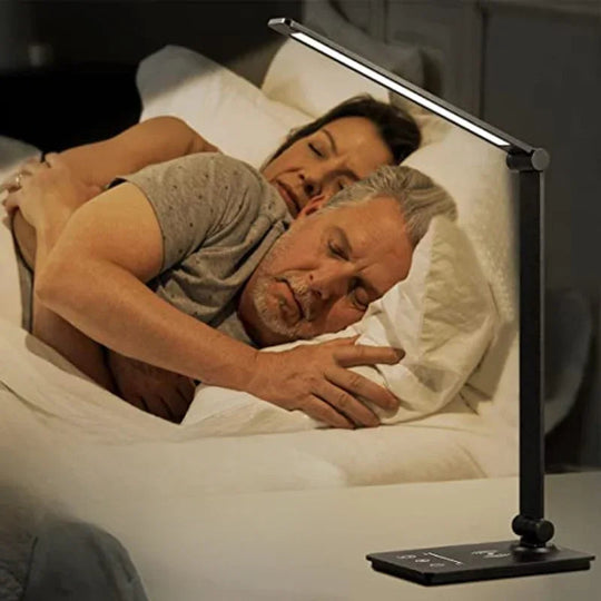 Desk Lamp with Wireless Charging and Touch Control