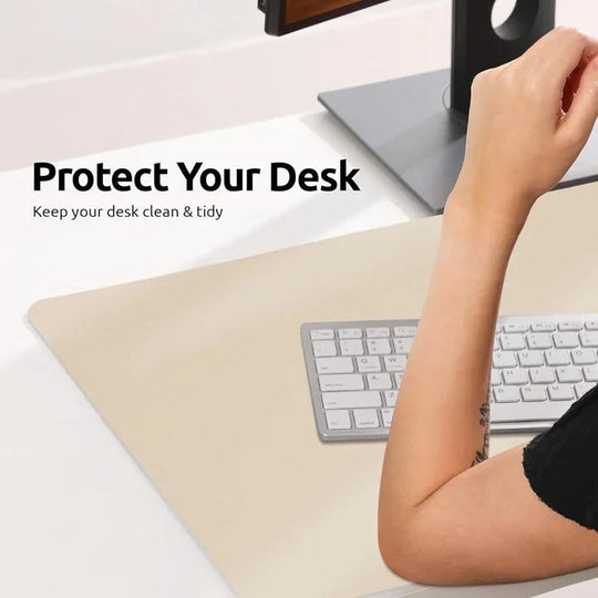 Desk Mat with PU Leather and Textured Backing