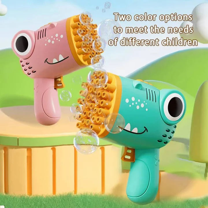Dinosaur Bubble Toy with Battery Operation and Fun Sounds