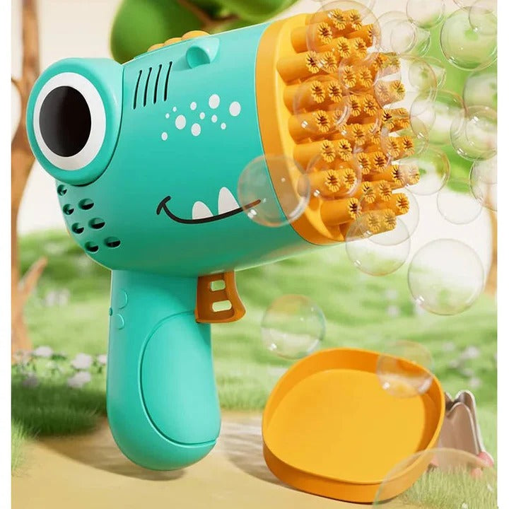 Dinosaur Bubble Toy with Battery Operation and Fun Sounds