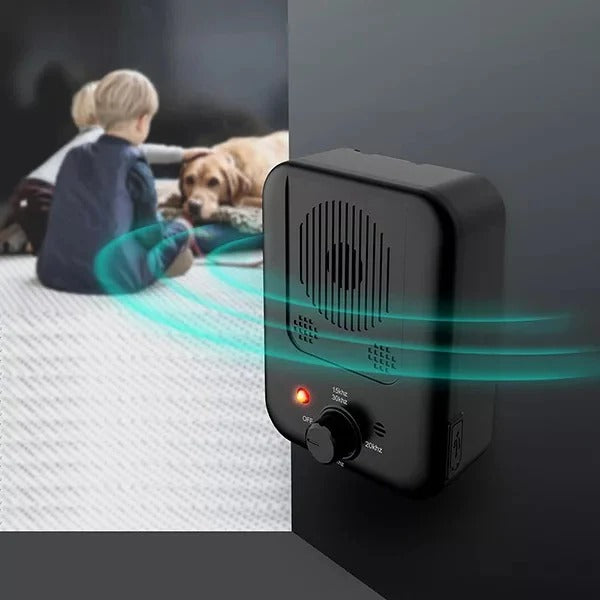 Dog Bark Control Device with Adjustable Frequency and Ultrasonic Sound