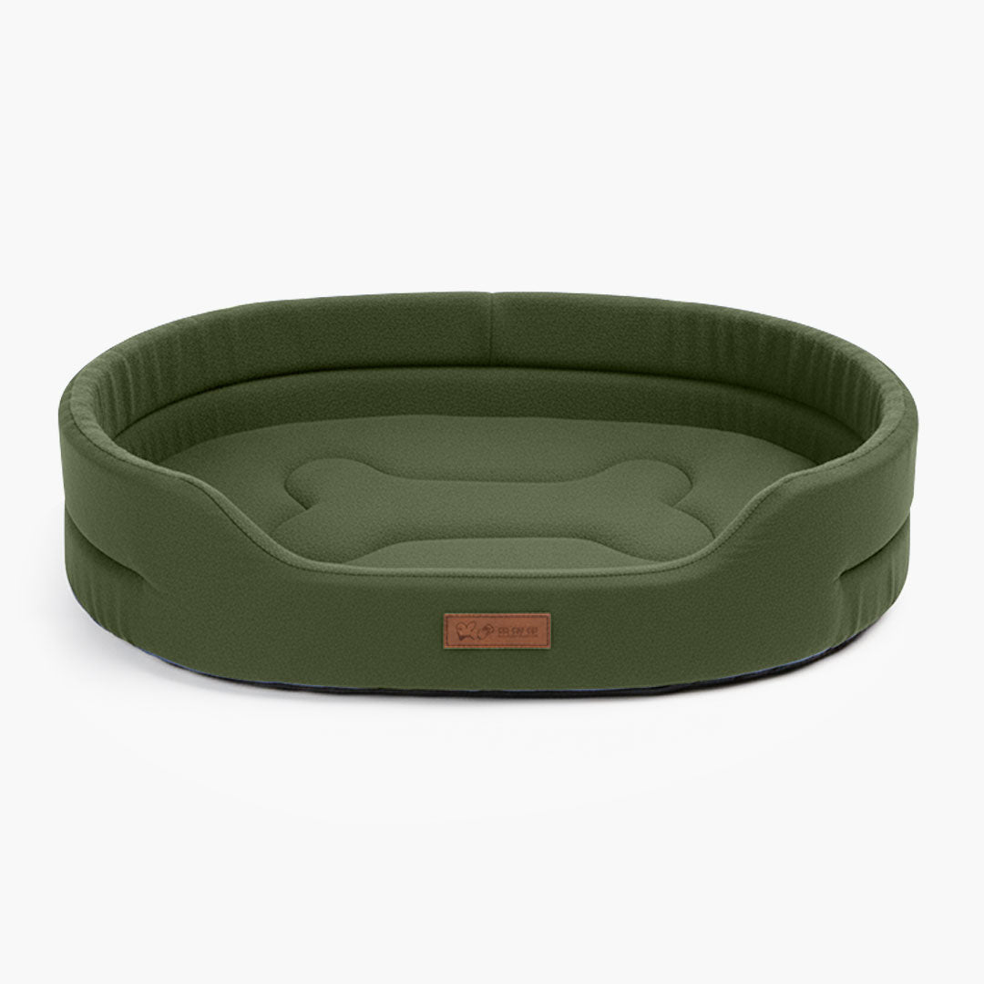 Dog Bed with Memory Foam and Washable Cover