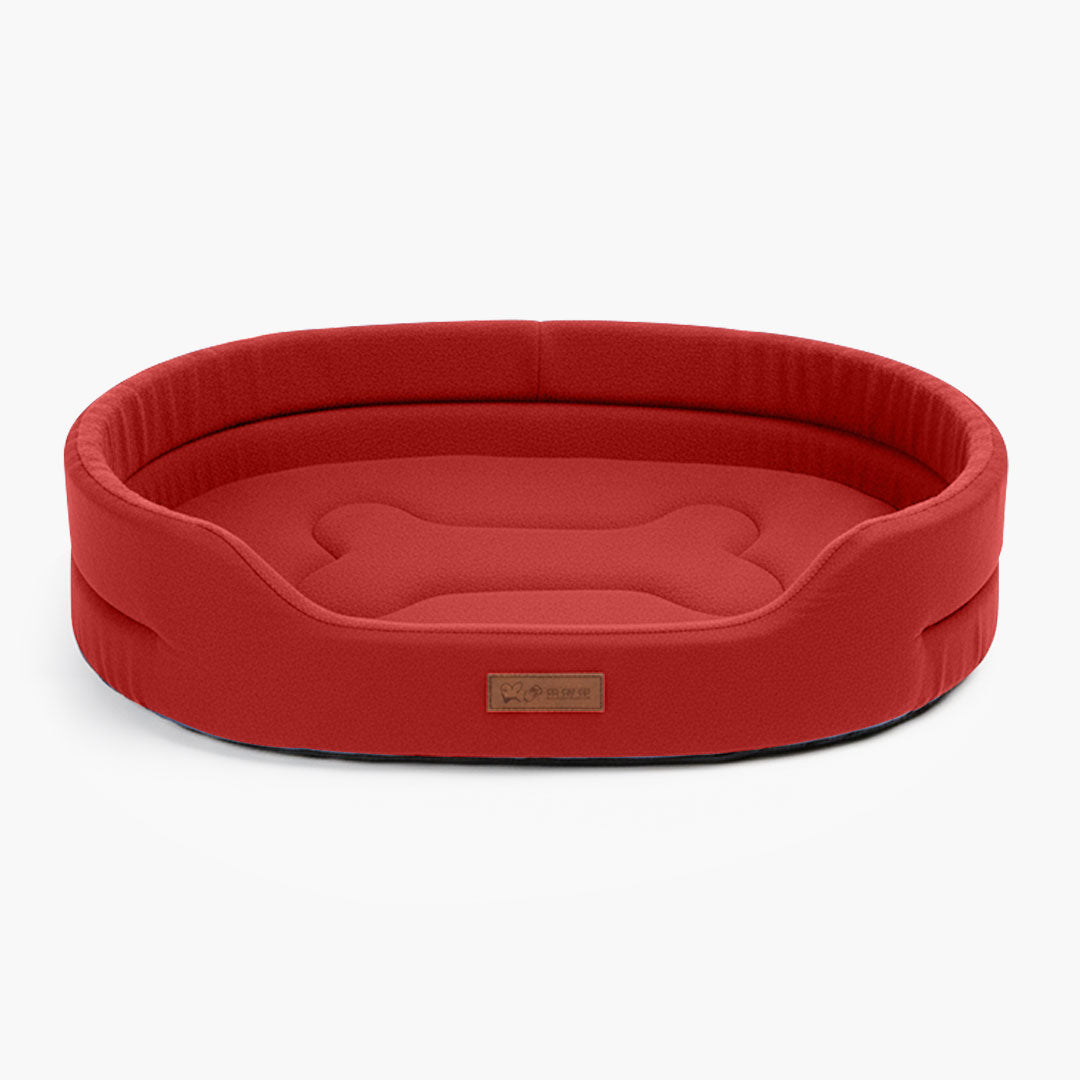 Dog Bed with Memory Foam and Washable Cover