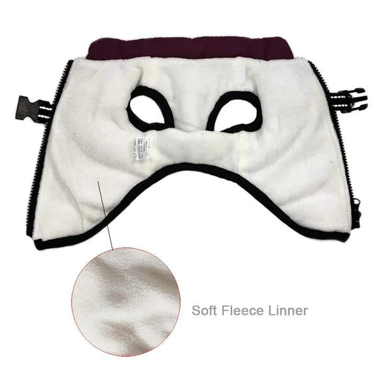 Dog Coat with Insulation and Built-In Harness