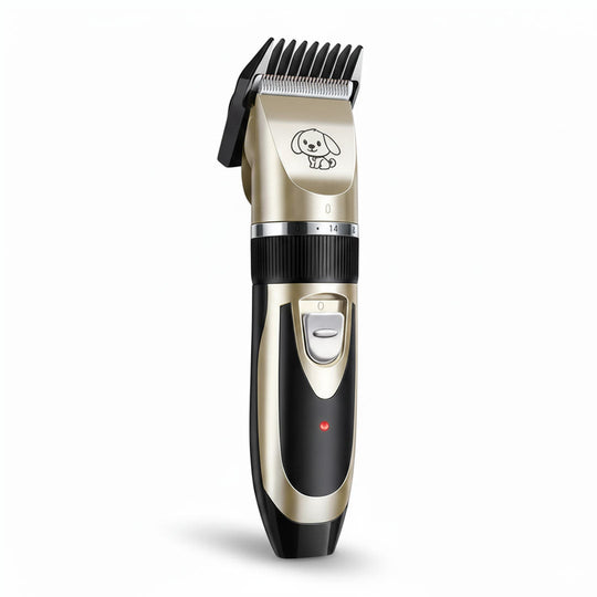 Dog Grooming Kit with Silent Motor and Adjustable Combs