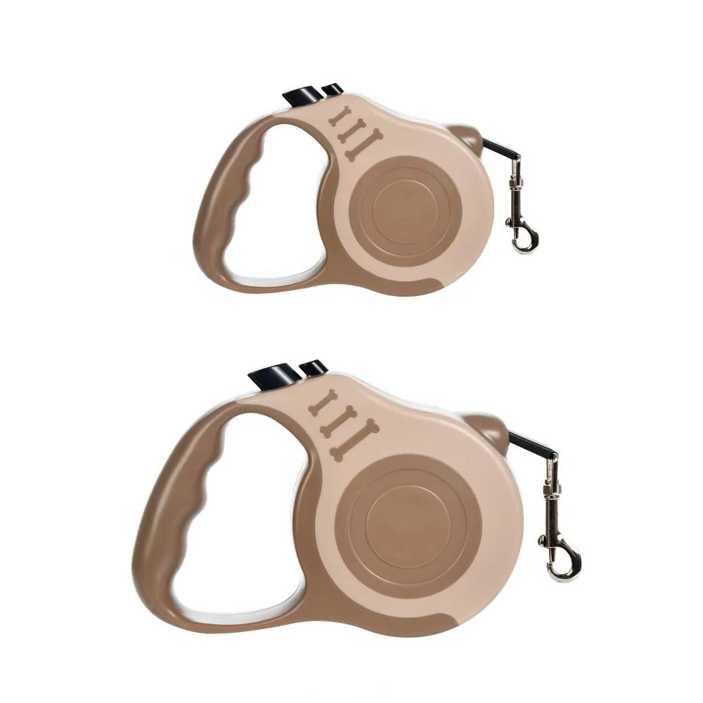 Dog Leash with Retractable Design and Durable Nylon