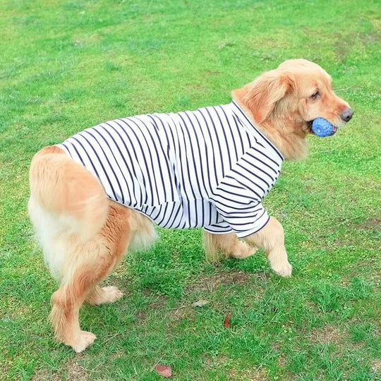 Dog T-Shirt with Cotton Fabric and Lightweight Design