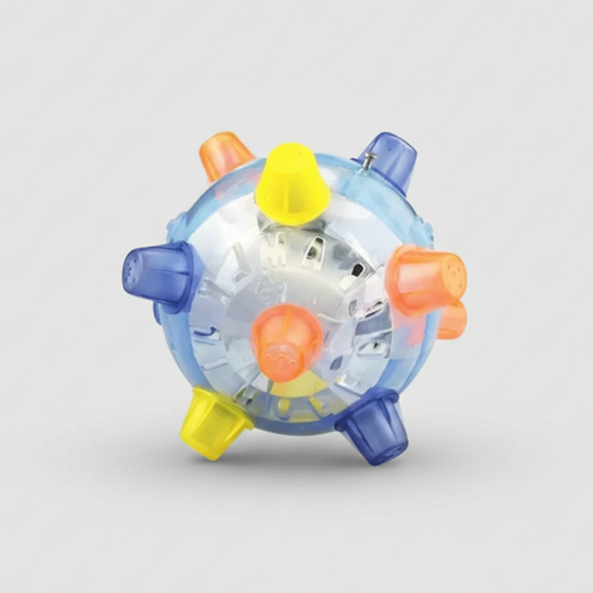 Dog Toy with Interactive Movement and Light Feature