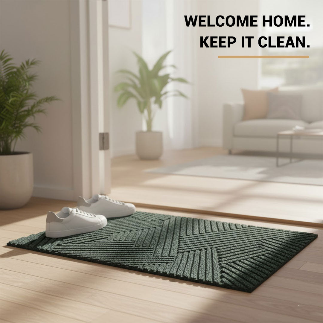 Door Mat with Non-Slip Grip and Heavy-Duty Durability