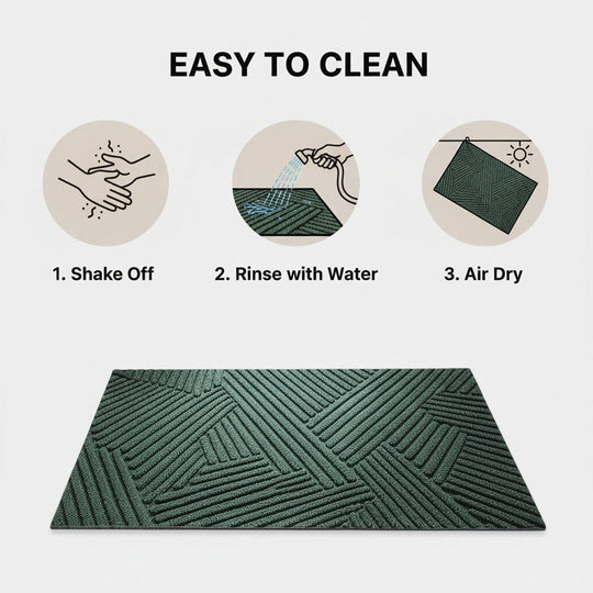 Door Mat with Non-Slip Grip and Heavy-Duty Durability