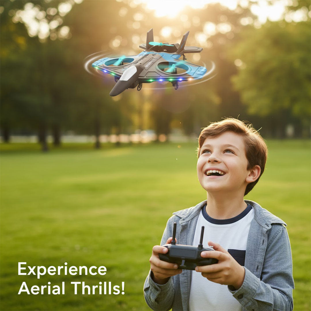 Drone with Remote Control and Gravity Sensor