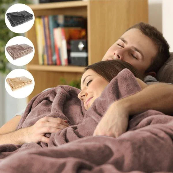 Electric Blanket with Cordless Design and USB Heating