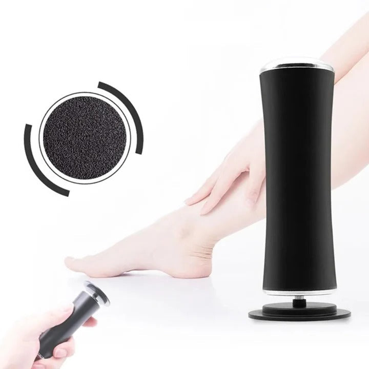 Electric Foot File with Rechargeable Battery and Sanding Discs