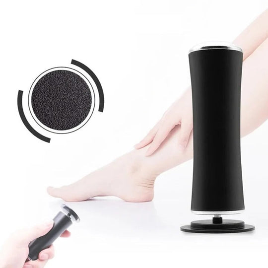 Electric Foot File with Rechargeable Battery and Sanding Discs