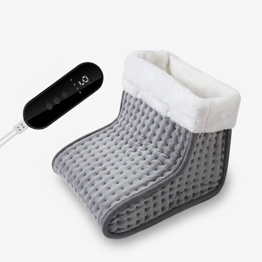 Electric Foot Warmer with Adjustable Heat and Soft Plush Surface