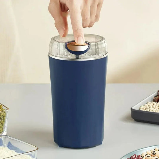 Electric Grinder with Stainless Steel Blades and 60g Capacity