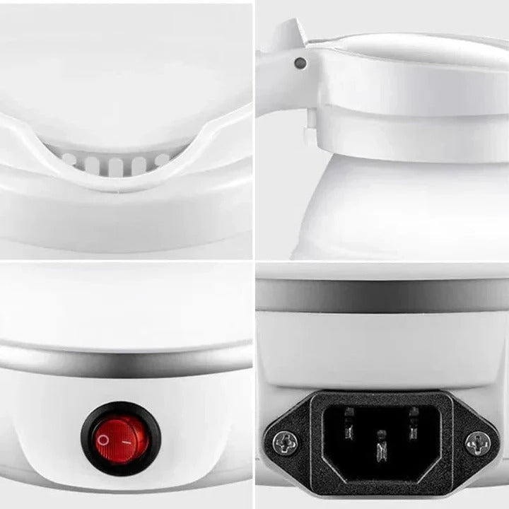 Electric Kettle with Portable Design and Foldable Feature