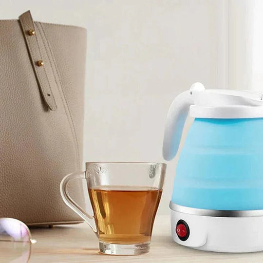 Electric Kettle with Portable Design and Foldable Feature