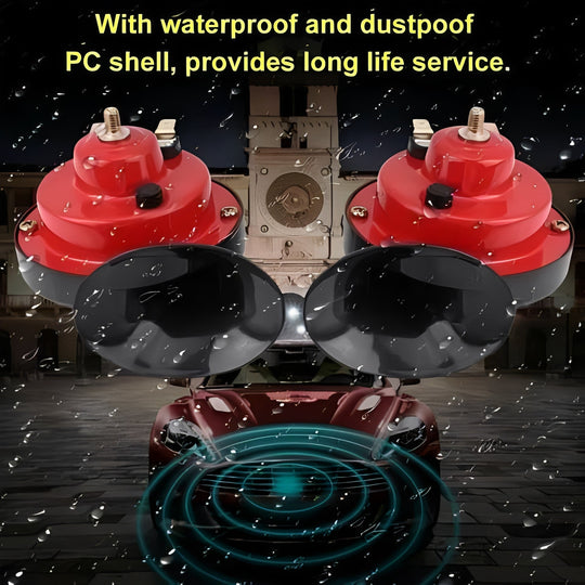 Electric Vehicle Horn with Loud Sound and Air Compressor