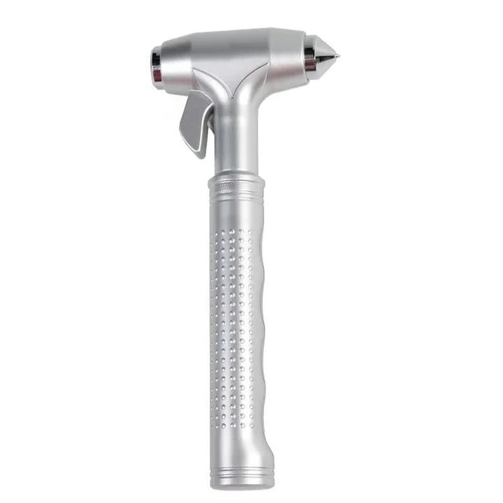 Emergency Car Hammer with Tungsten Steel Tip and Seatbelt Cutter