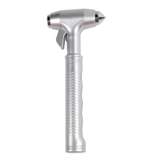 Emergency Car Hammer with Tungsten Steel Tip and Seatbelt Cutter