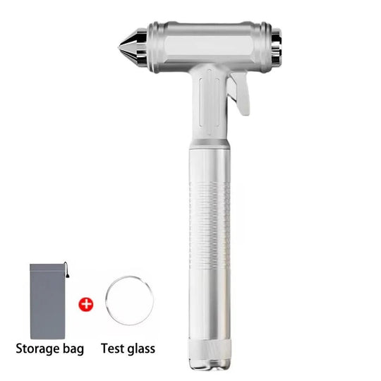 Emergency Car Tool with Window Breaker and Seatbelt Cutter
