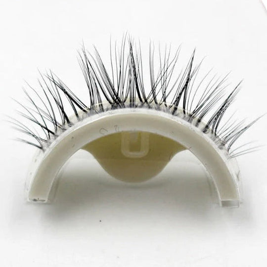 Eyelashes with Self-Adhesive and Reusable Design