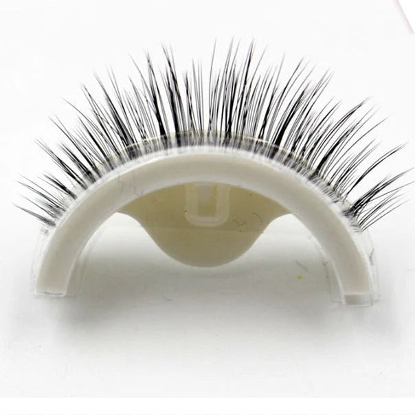 Eyelashes with Self-Adhesive and Reusable Design