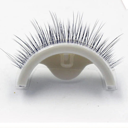 Eyelashes with Self-Adhesive and Reusable Design