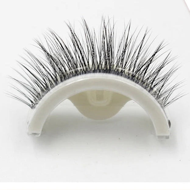 Eyelashes with Self-Adhesive and Reusable Design