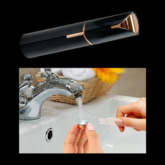 Facial Hair Shaver with Precision Blades and Cordless Design