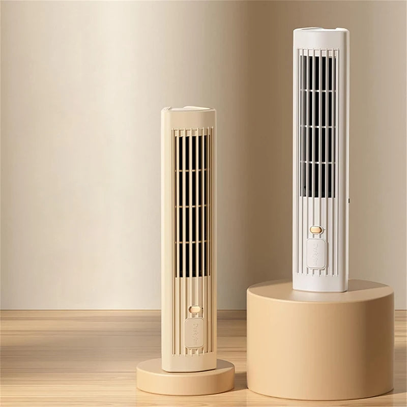 Fan with USB Rechargeable and Bladeless Design