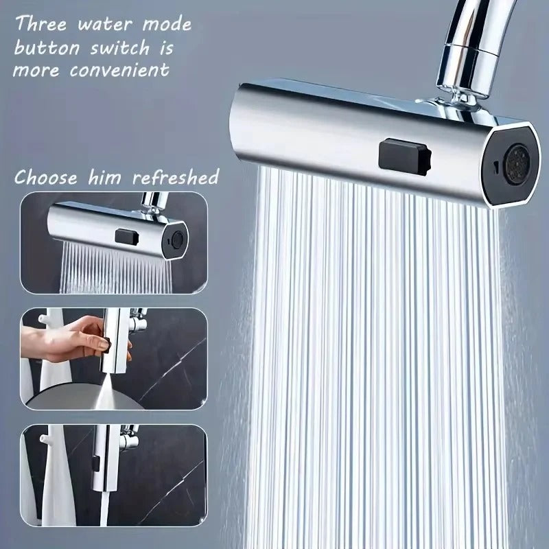 Faucet Adapter with Enhanced Water Flow and Control