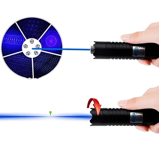 Flashlight with Adjustable Focus and Rechargeable Battery