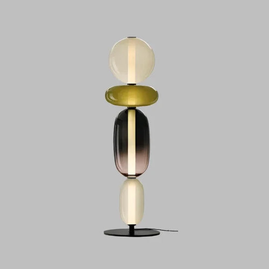 Floor Lamp with Color Changing LED and Modern Design