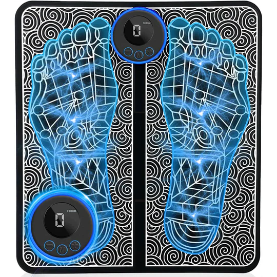 Foot Massager with Rechargeable Battery and Heat Function